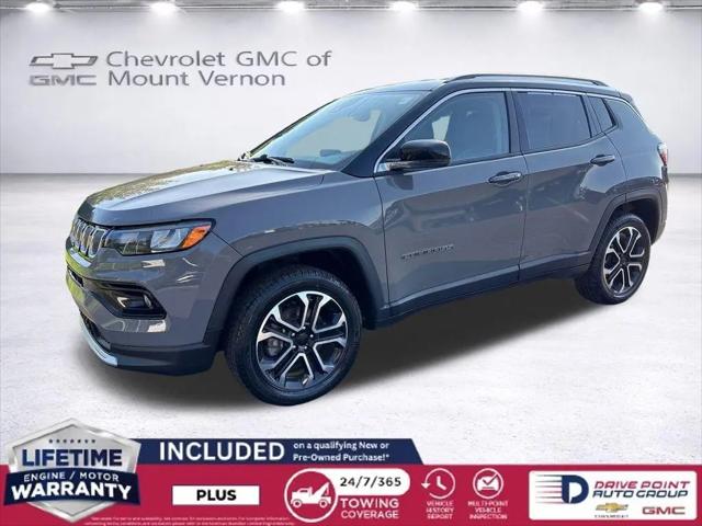 2022 Jeep Compass Limited 4x4 for sale in Mount Vernon, OH