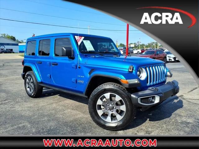 2023 Jeep Wrangler 4-Door Sahara 4x4 for sale in Shelbyville, IN