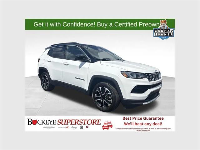 2023 Jeep Compass Limited 4x4 for sale in Shelby, OH