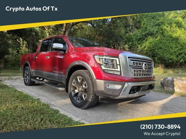 2020 Nissan Titan Crew Cab Platinum Reserve 4x2 for sale in San Antonio, TX
