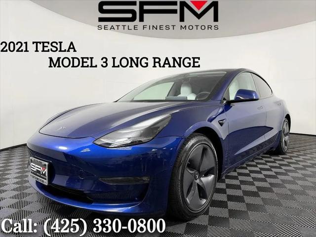 2021 Tesla Model 3 Long Range Dual Motor All-Wheel Drive for sale in Lynnwood, WA