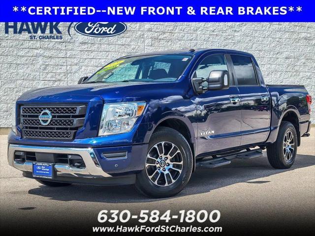 2021 Nissan Titan Crew Cab SV 4x4 for sale in St Charles, IL