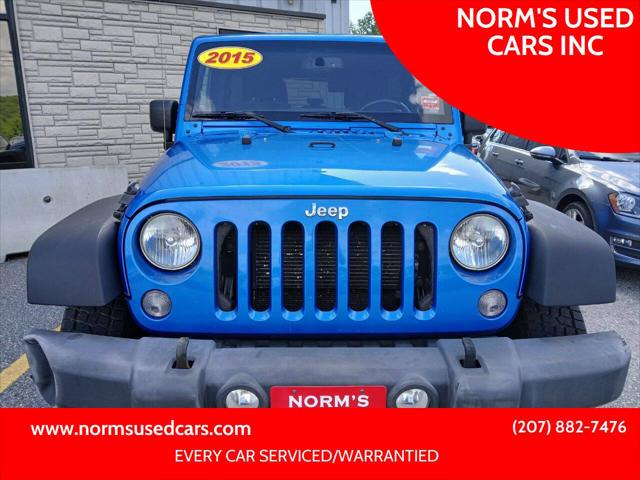 2015 Jeep Wrangler Unlimited Sport for sale in Wiscasset, ME