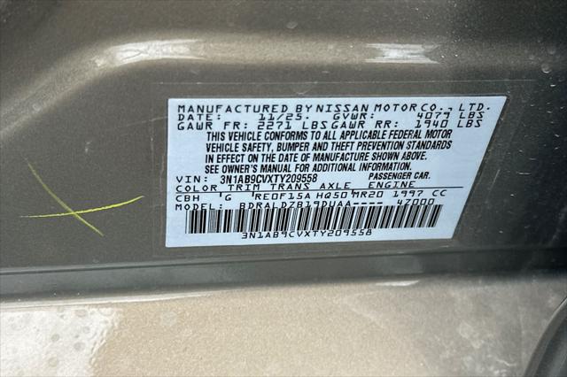 2026 Nissan Sentra SV