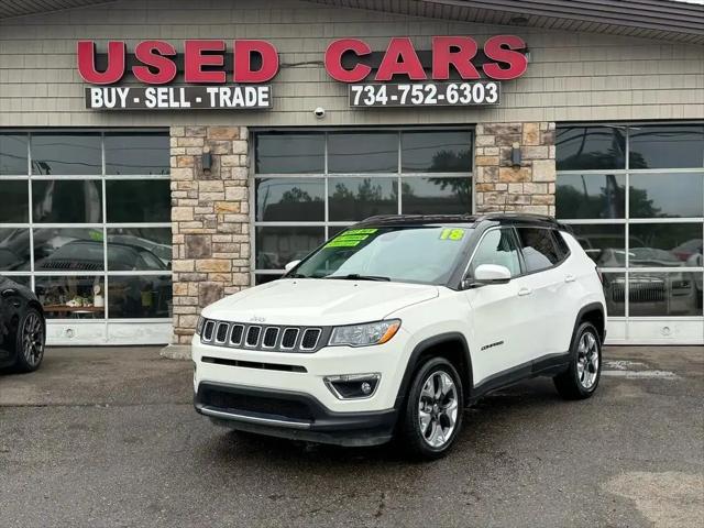 2018 Jeep Compass Limited 4x4 for sale in Woodhaven, MI