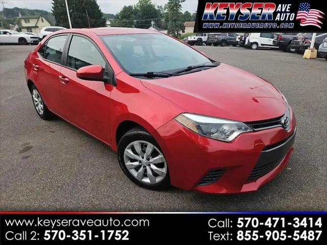 2016 Toyota Corolla LE for sale in Moosic, PA