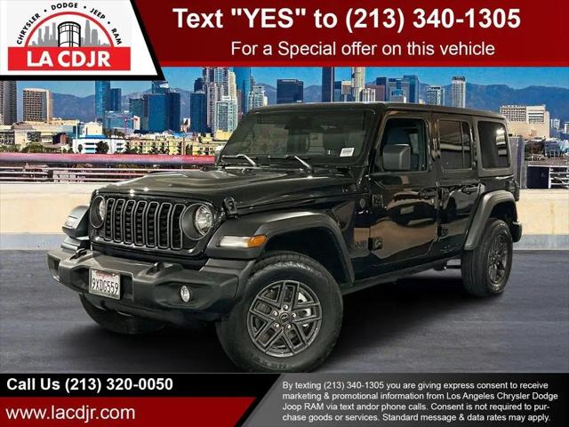 2026 Jeep Wrangler 4-Door Sport S 4x4 for sale in Los Angeles, CA