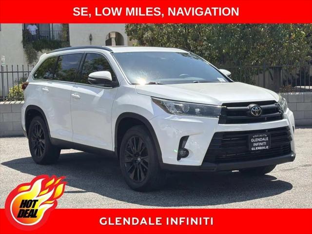 2019 Toyota Highlander SE for sale in Glendale, CA