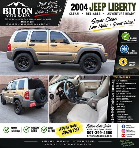 2004 Jeep Liberty Sport for sale in OGDEN, UT