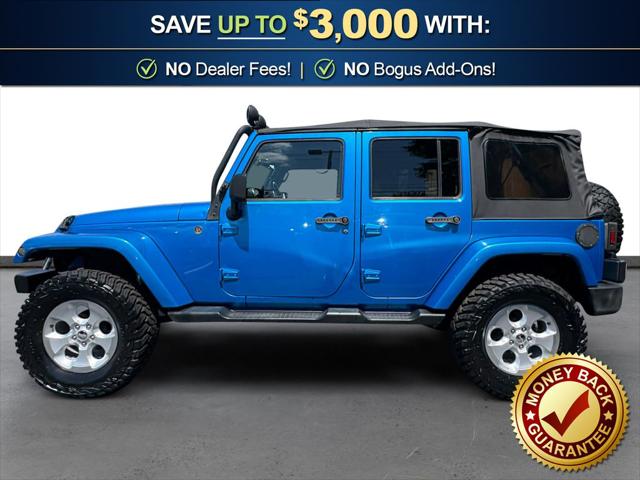 Used 2015 Jeep Wrangler Unlimited Sahara For Sale in Muscle Shoals, AL