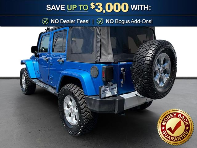 Used 2015 Jeep Wrangler Unlimited Sahara For Sale in Muscle Shoals, AL