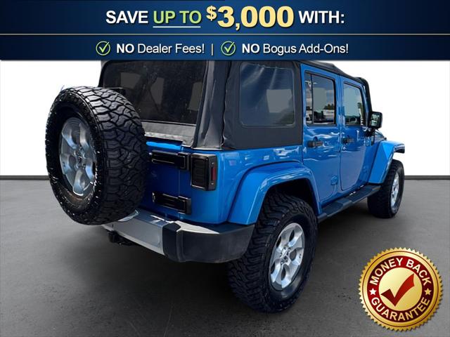 Used 2015 Jeep Wrangler Unlimited Sahara For Sale in Muscle Shoals, AL