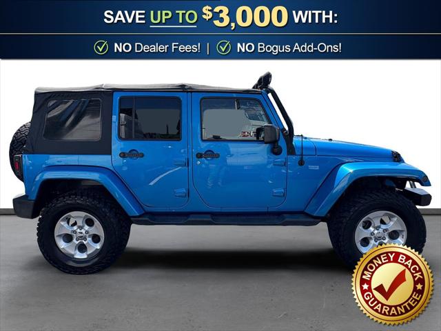 Used 2015 Jeep Wrangler Unlimited Sahara For Sale in Muscle Shoals, AL
