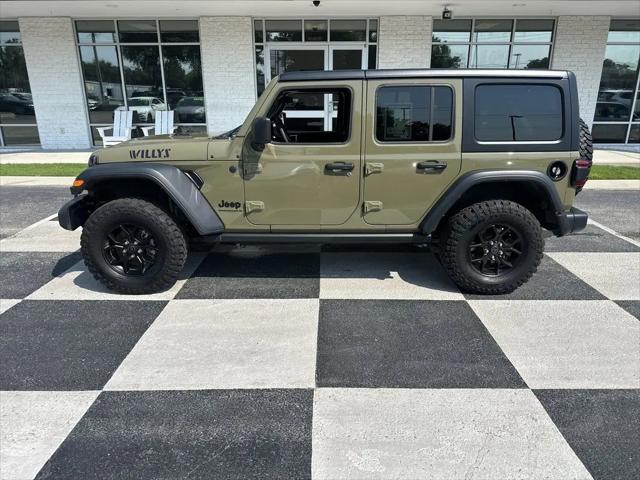 2025 Jeep Wrangler 4-Door Willys 4x4 for sale in Wilmington, NC