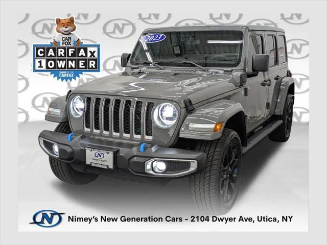 2023 Jeep Wrangler 4xe Sahara 4x4 for sale in Utica, NY