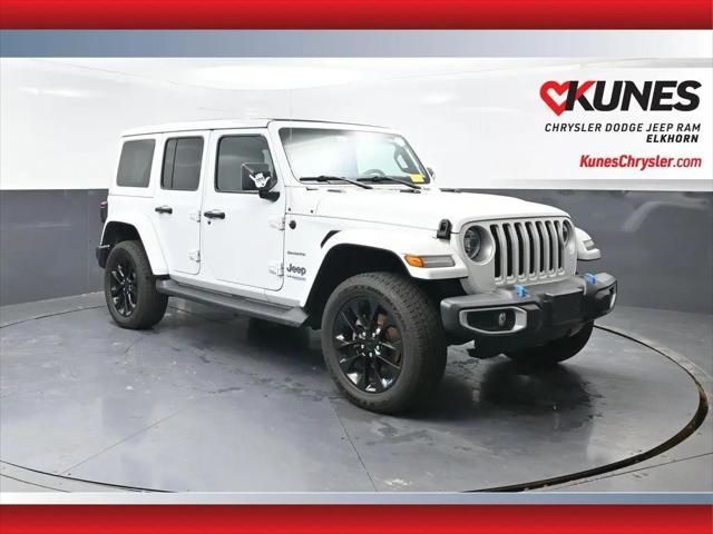 2022 Jeep Wrangler 4xe Unlimited Sahara 4x4 for sale in Elkhorn, WI