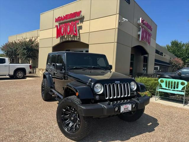 2018 Jeep Wrangler JK Unlimited Sahara for sale in Arlington, TX
