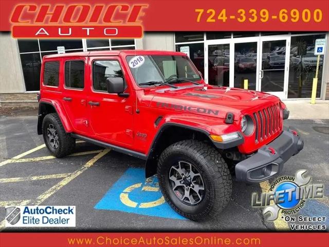 2018 Jeep Wrangler Unlimited Rubicon 4x4 for sale in Murrysville, PA