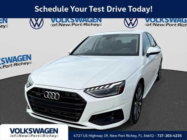 2023 Audi A4 Premium Plus 40 TFSI quattro S tronic for sale in New Port Richey, FL