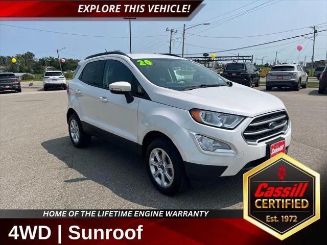 2020 Ford EcoSport SE for sale in Cedar Rapids, IA