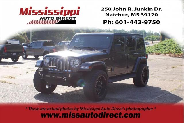 2020 Jeep Wrangler Sahara 4x4 for sale in Natchez, MS