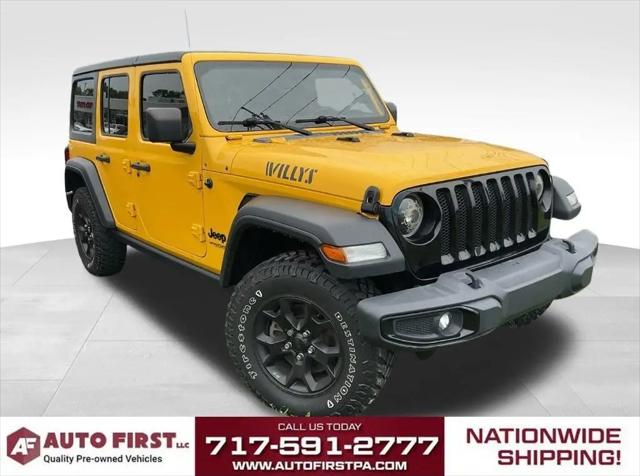 2021 Jeep Wrangler Willys 4x4 for sale in Mechanicsburg, PA