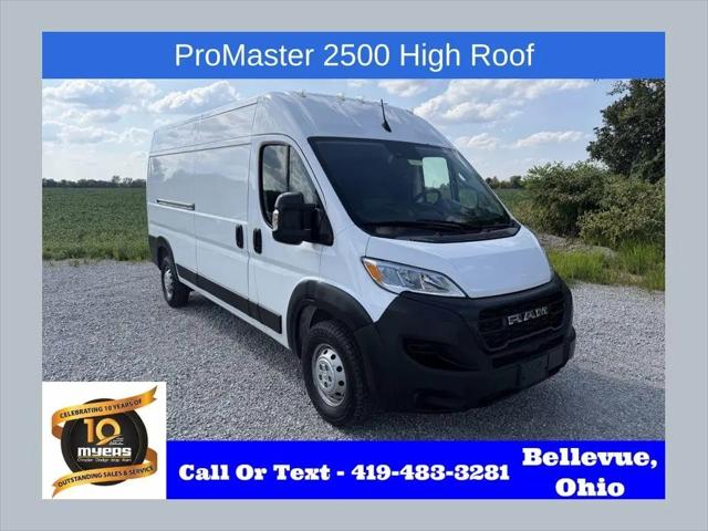2023 Ram ProMaster 2500 Cargo Van High Roof 159" WB for sale in Bellevue, OH