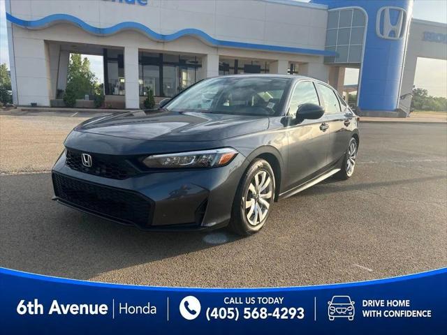 2025 Honda Civic LX for sale in Stillwater, OK