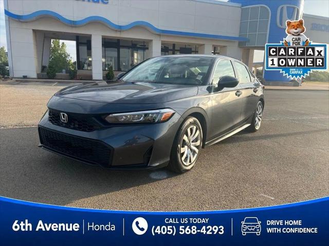 2025 Honda Civic LX for sale in Stillwater, OK