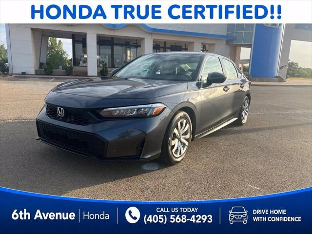 2025 Honda Civic LX for sale in Stillwater, OK