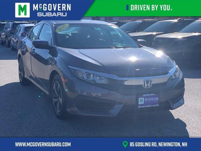 2017 Honda Civic LX for sale in Newington, NH