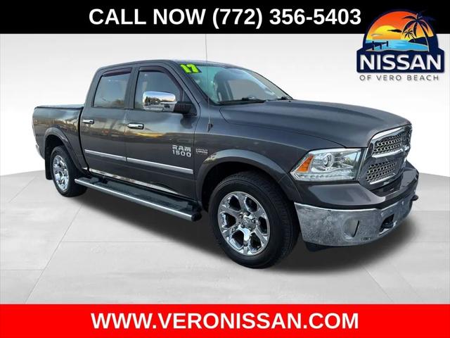 2017 Ram 1500 Laramie Crew Cab 4x4 5'7" Box for sale in Vero Beach, FL