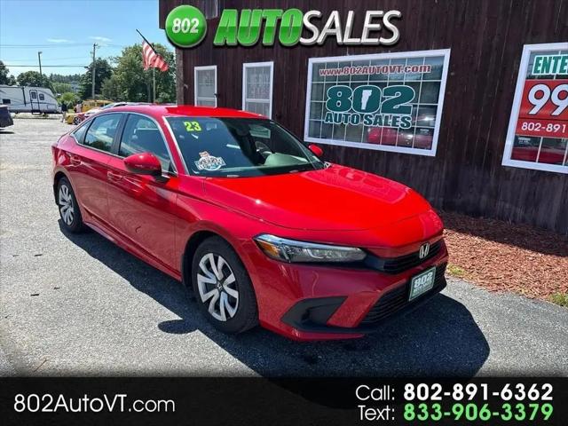 2023 Honda Civic LX for sale in Milton, VT