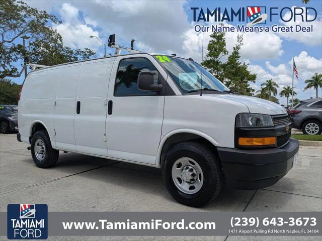 2024 Chevrolet Express Cargo Van RWD 2500 Regular Wheelbase WT for sale in Naples, FL