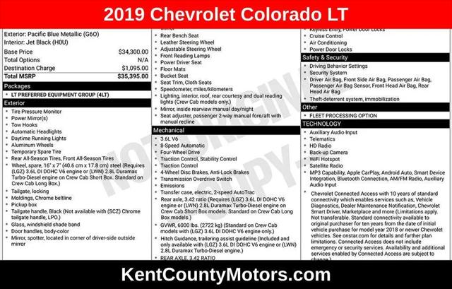 2019 Chevrolet Colorado LT for sale in Dover, DE