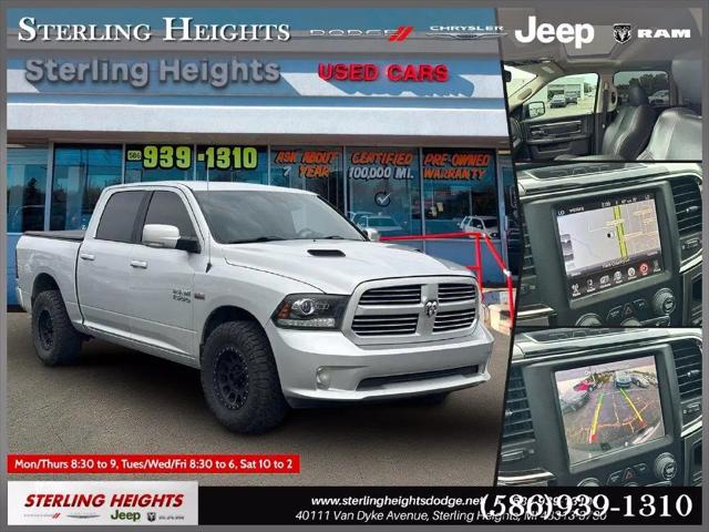 2017 Ram 1500 Sport Crew Cab 4x4 57 Box for sale in Sterling Heights, MI