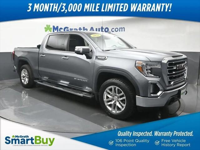 2021 GMC Sierra 1500 4WD Crew Cab Short Box SLT for sale in Cedar Rapids, IA