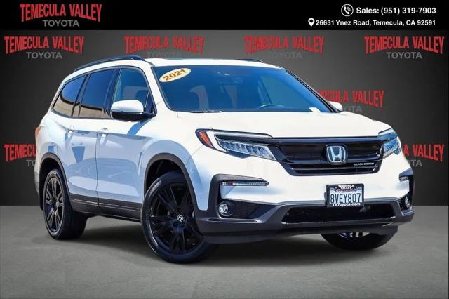 2021 Honda Pilot AWD Black Edition for sale in Temecula, CA