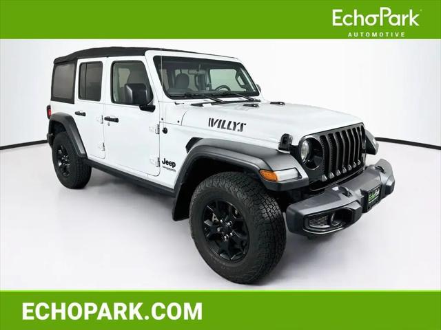 2022 Jeep Wrangler Unlimited Willys Sport 4x4 for sale in Chesterfield, MO