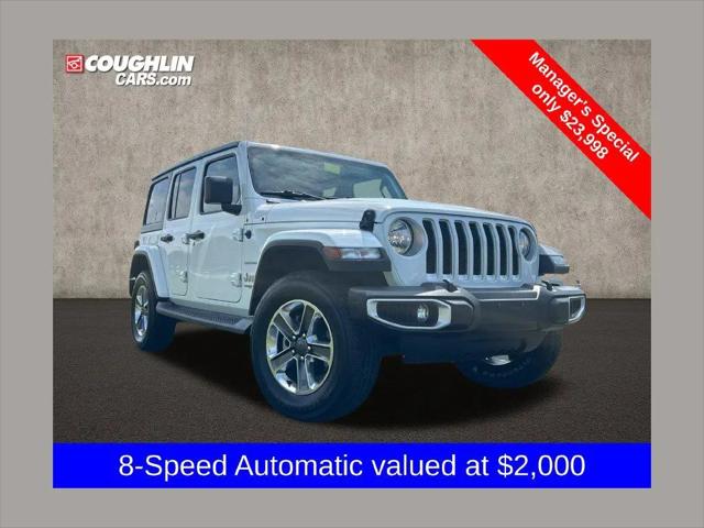 2020 Jeep Wrangler Sahara 4x4 for sale in Marysville, OH