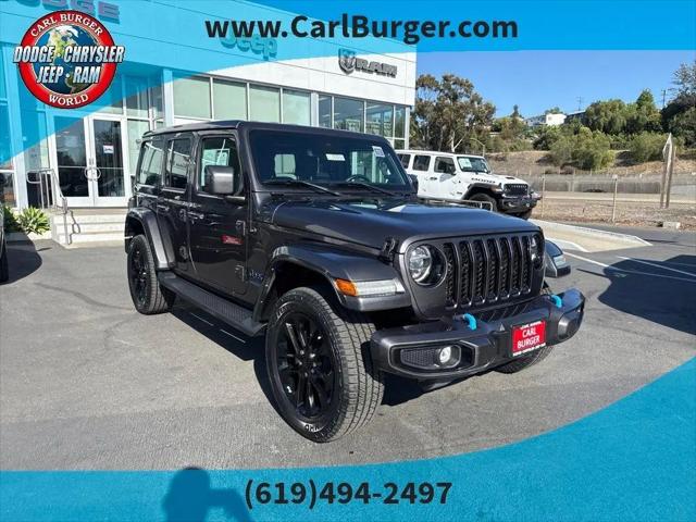 2021 Jeep Wrangler 4xe Unlimited High Altitude 4x4 for sale in La Mesa, CA