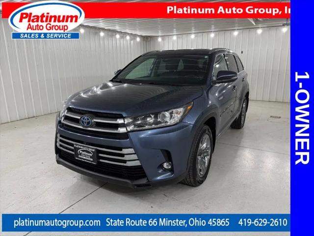 2019 Toyota Highlander Hybrid Limited Platinum for sale in Minster, OH