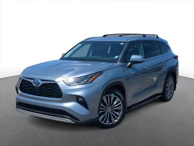 2021 Toyota Highlander Hybrid Platinum for sale in Troy, MI