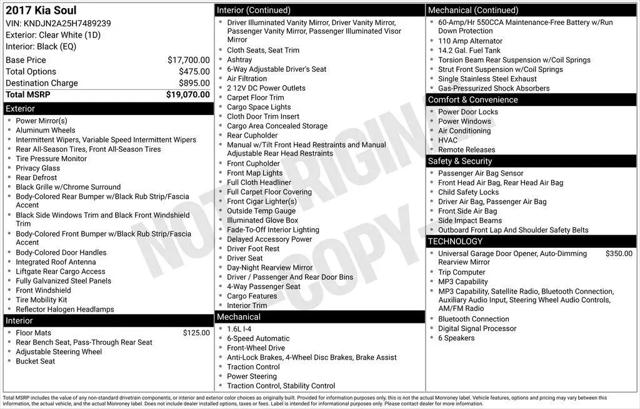 2017 Kia Soul Base for sale in Cincinnati, OH