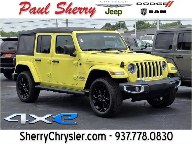 2023 Jeep Wrangler 4xe Sahara 4x4 for sale in Piqua, OH