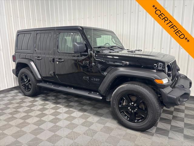 2022 Jeep Wrangler Unlimited Sport Altitude 4x4 for sale in Celina, OH