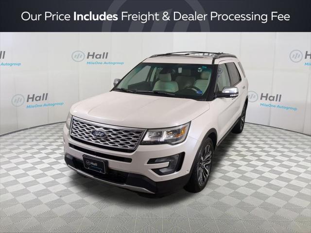 2016 Ford Explorer Platinum 2016 Ford Explorer Platinum