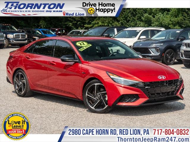 2022 Hyundai Elantra N Line 2022 Hyundai Elantra N Line