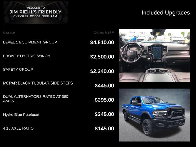 2023 Ram 2500 Power Wagon Crew Cab 4x4 6'4" Box