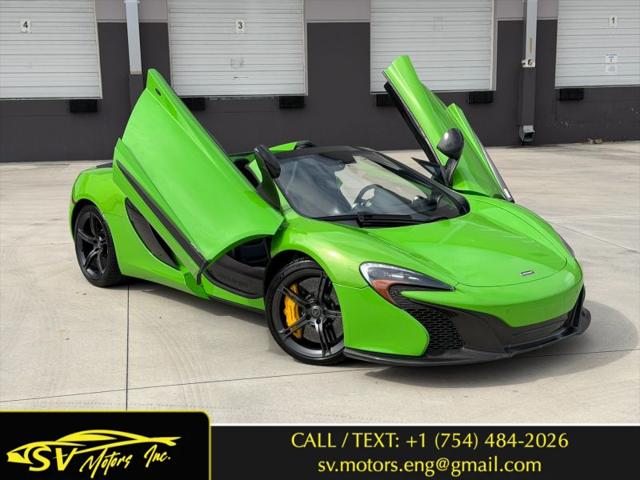 2015 McLaren 650S Spider for sale in Hollywood, FL
